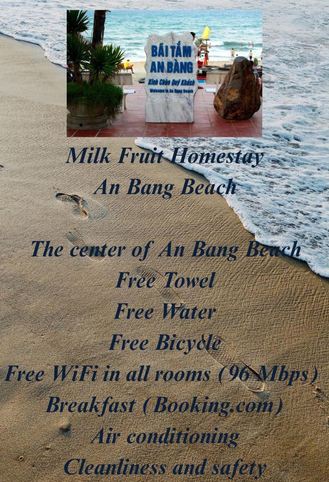 Milk Fruit Homestay - An Bang Beach Χόι Αν Εξωτερικό φωτογραφία